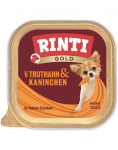 RINTI Gold Turkey&Rabbit Mini kalkuni ja k&uuml;&uuml;liku salve 100 g