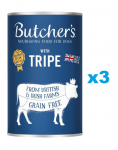 BUTCHER'S Original Tripe Mix, koeratoit, k&otilde;hut&auml;iega, pasteet, 3x1200g