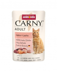 ANIMONDA Carny Adult Pouch Kana ja l&otilde;he 85g m&auml;rg toit kassidele