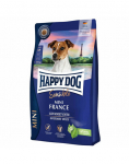 HAPPY DOG Sensible Mini France 2x4kg koos pardiga
