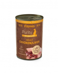 FITMIN Purity Adult Chicken with Liver 12x400 g kurczak z wątr&oacute;bką, mokra karma dla ps&oacute;w