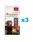 APPLAWS Adult Dog Large Breed Chicken 6 kg (3x2 kg) kanaga t&auml;iskasvanud suurt t&otilde;ugu koertele