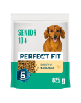 PERFECT FIT Senior Rikas Kana 825 g kuivtoit v&auml;ikestele vanematele koertele