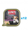 RINTI Feinest Poultry Pure & Duck salve 12x150 g