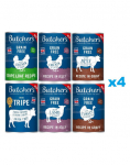 BUTCHER'S Original Mixed Flavours 24x400g kastmes (veiselihaga, kalkuniga) tarretises (kanaga, lambalihaga) pasteedis (r&uuml;psiga, kanaga ja r&uuml;psiga)