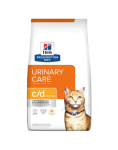 HILL'S Prescription Diet Feline Urinary Care c/d Multicare Stress 2x8 kg kassidele kuseteede haiguste raviks