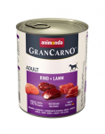 ANIMONDA Grancarno jautiena/ėriena 800g x 24
