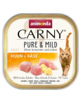 ANIMONDA Carny Pure & Mild kana ja juust 100 g m&auml;rgtoit kassidele