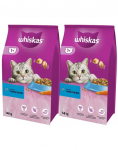 WHISKAS Adult 2x14kg - kuivtoit kassidele tuunikala ja k&ouml;&ouml;giviljadega
