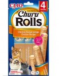 INABA Churu Rolls Chicken 4x10g kanawrapid kassidele