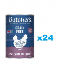 BUTCHER'S Original Recipe in Jelly, koeratoit, kanat&uuml;kid želees 24 x 400g