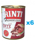 RINTI Kennerfleisch Duck Pardi  6x400 g