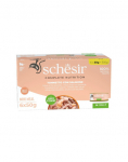 SCHESIR Tuunikal&otilde;he geelis 6x50 g m&auml;rg toit kassidele