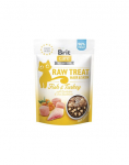 BRIT Care Raw Treat Freeze Dried Hair Skin Cat 40 g k&uuml;lmkuivatatud kala- ja kalkunipreili koos probiootikumidega kassidele