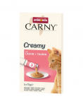 ANIMONDA Carny Creamy l&otilde;he ja tauriiniga 6x15 g kreemjas maius kassidele