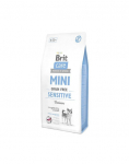 BRIT Care Dog Mini Grain Free Sensitive 7 kg T&auml;istoit t&auml;iskasvanud v&auml;ike- ja mini t&otilde;ugu koertele.