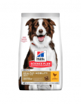 HILL'S Science Plan Canine Adult Healthy Mobility Medium Chicken 14 kg keskmise t&otilde;ugu koeratoit kana liigesetoetus