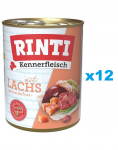 RINTI Kennerfleisch Salmon l&otilde;he 12x800 g