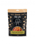 FITMIN For Life Rabbit ears with chicken 200 g &ndash; j&auml;nese k&otilde;rvad kana lisandiga, koeratoit