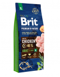 BRIT Premium By Nature Adult Extra Large XL Chicken 15 kg T&auml;istoit kanaga v&auml;ga suurte t&otilde;ugude t&auml;iskasvanud koertele (45-90 kg).