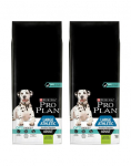 PURINA PRO PLAN Large athletic adult sensitive digestion OptiDigest ėriena 28 kg (2 x 14 kg)