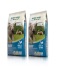 BEWI DOG Junior 2 x 12,5 kg kutsikatoit kodulindudega