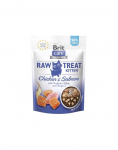 BRIT Care Raw Treat Freeze Dried Kitten 40 g k&uuml;lmkuivatatud kana ja l&otilde;he maiuspala koos probiootikumidega kassipoegadele