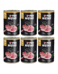 PAN MIĘSKO Sealiha lamb with pork wet food for dogs 6x400 g