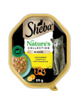 SHEBA Nature&rsquo;s Collection 44 x 85 g alus, t&auml;isv&auml;&auml;rtuslik m&auml;rgtoit t&auml;iskasvanud kassidele, kana t&uuml;kid kastmes, 22+22 TASUTA