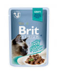 BRIT Premium Cat Fillets in Gravy m&auml;rg kassitoit veiselihaga 24x85g