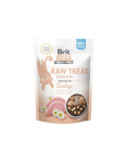 BRIT Care Raw Treat Freeze Dried Sensitive 40 g k&uuml;lmkuivatatud kalkunih&otilde;rgutis koos probiootikumidega kassidele