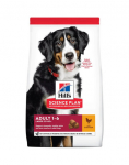 HILL'S Science Plan Canine Adult Large breed Chicken 18 kg suurte t&otilde;ugude koerte toit kana + 3 purki TASUTA