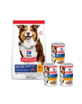 HILL'S Science Plan Canine Mature Adult Kana 14 kg vanematele koertele + 3 konservi TASUTA