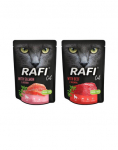 DOLINA NOTECI Rafi Cat m&auml;rgtoit l&otilde;hega10x300g + veiselihaga kassidele 10x300g
