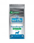 FARMINA Vet Life Hypoallergenne muna ja riis koertele toiduaine talumatuse v&auml;hendamiseks 12 kg