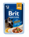 BRIT Premium Cat Fillets in Gravy m&auml;rgtoit tuunikalaga kastmes kassidele 24x85g