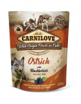 CARNILOVE Dog Pat&eacute; Ostrich with Blackberries 300 g koera m&auml;rgtoitu jaanalind murakadega