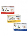 SCHESIR Maitsete segu želees 12x85 g m&auml;rg toit koertele