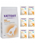 KATTOVIT Feline Diet Urinary Kana kuivtoit 4 kg + m&auml;rgtoit 6x85 g