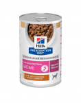 HILL'S Prescription Diet Canine Gastrointestinal Biome Digestive Care Stew kanaga ja porgandiga 24x354 g konservis