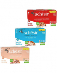 SCHESIR Mix maitsete komplekt želees 18x50 g m&auml;rg toit kassidele