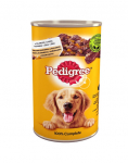PEDIGREE Adult 1200g purk - t&auml;isv&auml;&auml;rtuslik m&auml;rgtoit t&auml;iskasvanud koertele kana ja porgandiga tarretises