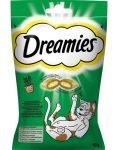 DREAMIES 60 g kasside maiuspala, mis sisaldab l&otilde;hna kassimaani.