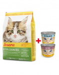 JOSERA Kitten GrainFree Dry Kitten Food 10 kg + 2 x purk kitten mix 200 g TASUTA
