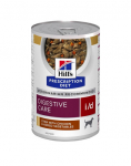 HILL'S Prescription Diet Canine i/d Digestive Care Stew kanaga ja k&ouml;&ouml;giviljadega 6x354 g konservis