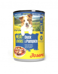 JOSERA Meat Lovers Menu Duck and Pumpkin 400 g part ja k&otilde;rvits, m&auml;rg koeratoit