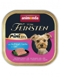 ANIMONDA Vom Feinsten Mini kanaga, l&otilde;he ja tilliga 100g m&auml;rg toit v&auml;ikestele koertele