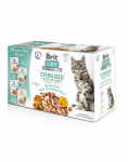 BRIT CARE Fillets in Gravy Box Pouch Sterilized 24x85g kastreeritud kassidele