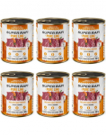 SUPER RAFI Pure Line part koos bataatidega 6x800 g m&auml;rgkoeratoit