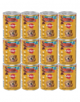 PEDIGREE Adult konserv 12x400 g m&auml;rgtoit t&auml;iskasvanud koertele 3 liiki: veiseliha, lambaliha ja kana, p&uuml;rees
